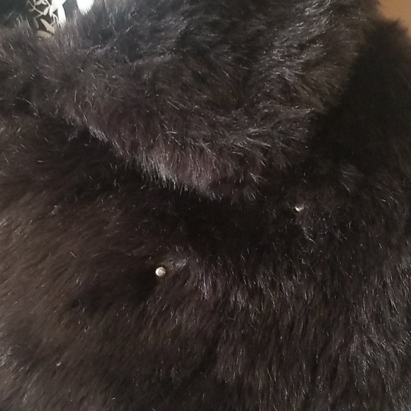 Faux Rabbit Fur Coat - Picture 4 of 8